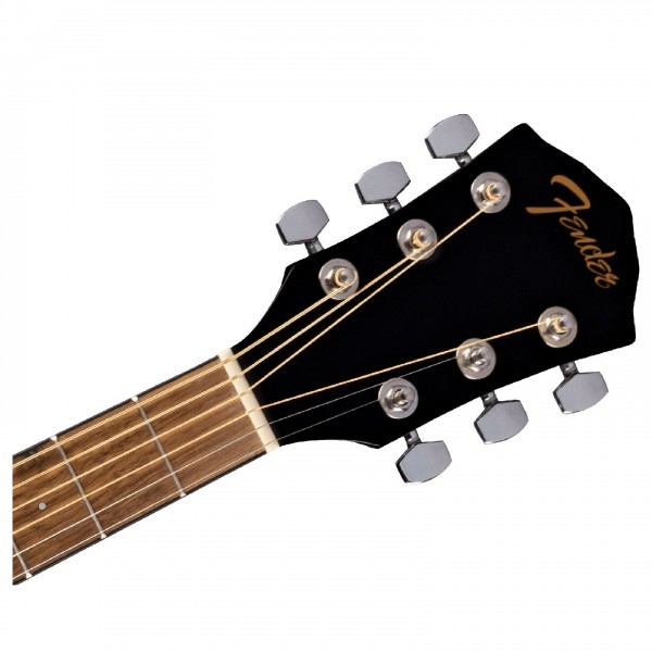 Fender FA-125CE Dreadnought Electro Acoustic WN, Black head