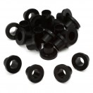 Danmar 20 Pack Nylon Tension Rod Washers, Black
