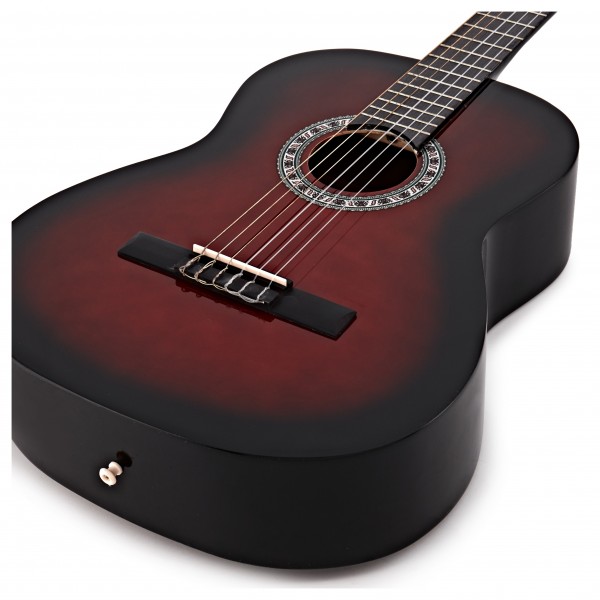 Classical Guitar Pack, RedBurst, by Gear4music