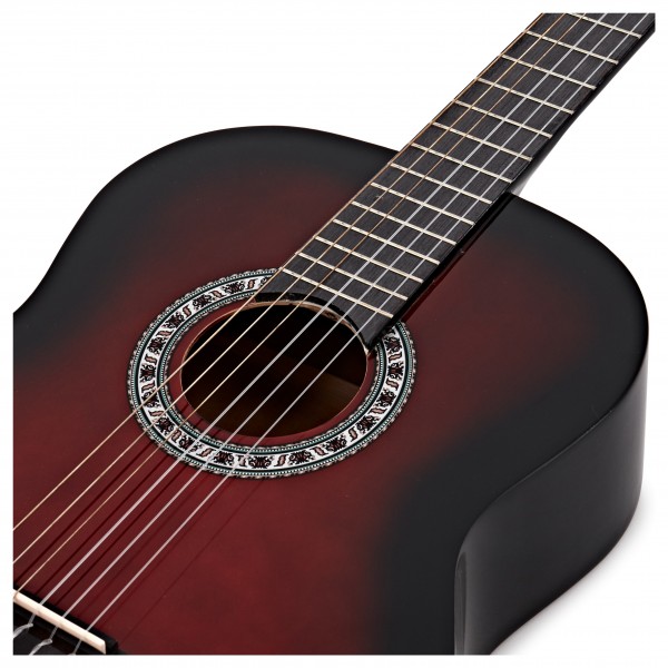 Classical Guitar Pack, RedBurst, by Gear4music