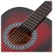 3/4 Classical Guitar, Redburst, by Gear4music