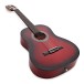 3/4 Classical Guitar, Redburst, by Gear4music