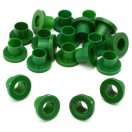 Danmar 20 Pack Nylon Tension Rod Washers, Green