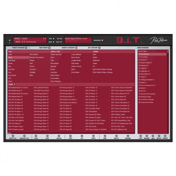 Rob Papen B.I.T - Search