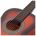 Junior 1/2 Classical Guitar, Sunburst, by Gear4music