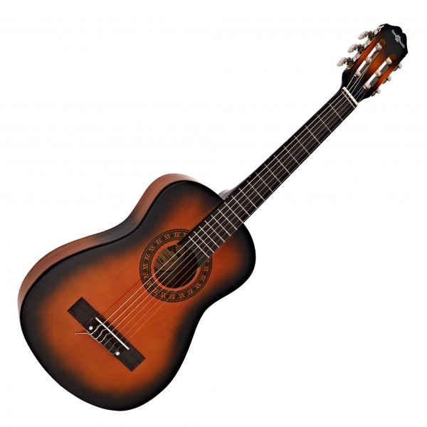Junior 1/2 Classical Guitar Pack, Sunburst, by Gear4music