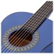 Junior 1/2 Classical Guitar, Dark Blue, by Gear4music