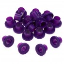 Danmar 20 Pack Nylon Tension Rod Washers, Purple