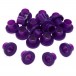 Danmar 20 paquetes de arandelas de nailon para varillas de tensión, púrpura