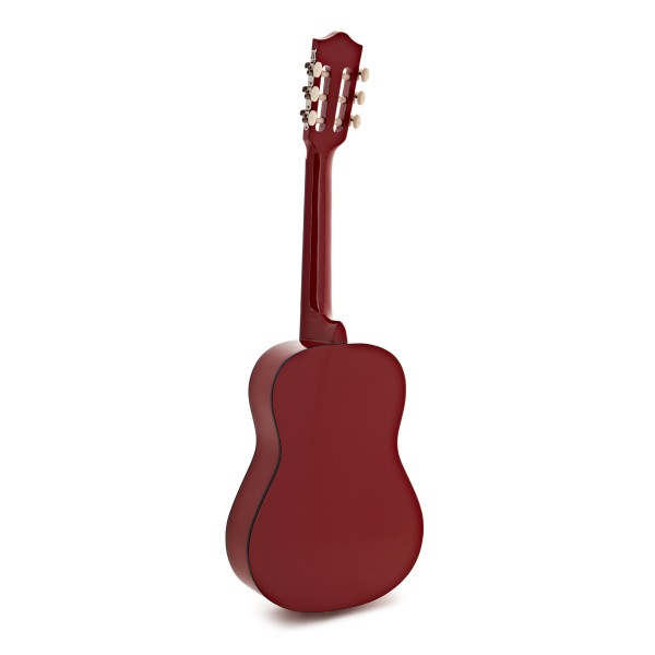 Junior 1/2 Classical Guitar, Red, by Gear4music