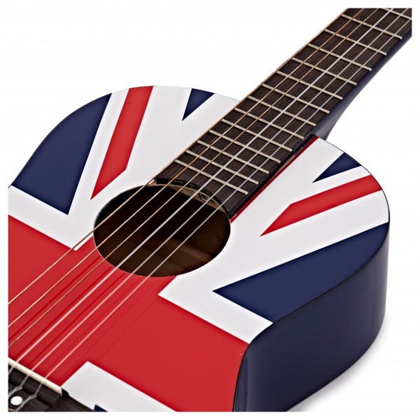Junior 1/2 Classical Guitar Pack, Union Jack, by Gear4music
