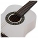 Junior 1/2 Classical Guitar Pack, White, by Gear4music