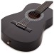 Junior 1/2 Classical Guitar, Black, by Gear4music