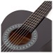 Junior 1/2 Classical Guitar, Black, by Gear4music