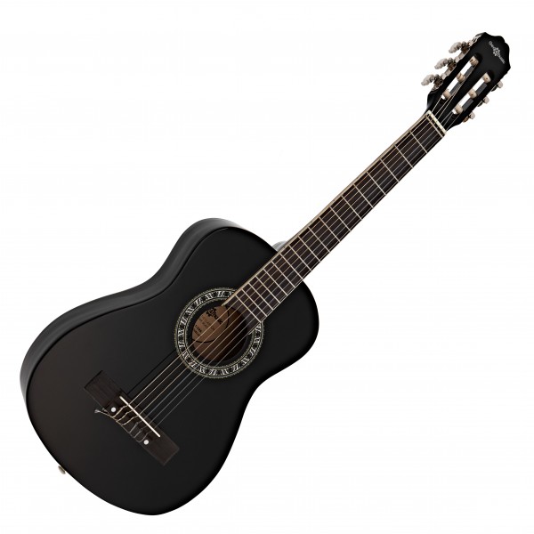 Junior 1/2 Classical Guitar Pack, Black, by Gear4music