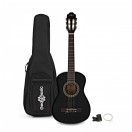 Junior 1/2 Classical Guitar Pack, Black, by Gear4music
