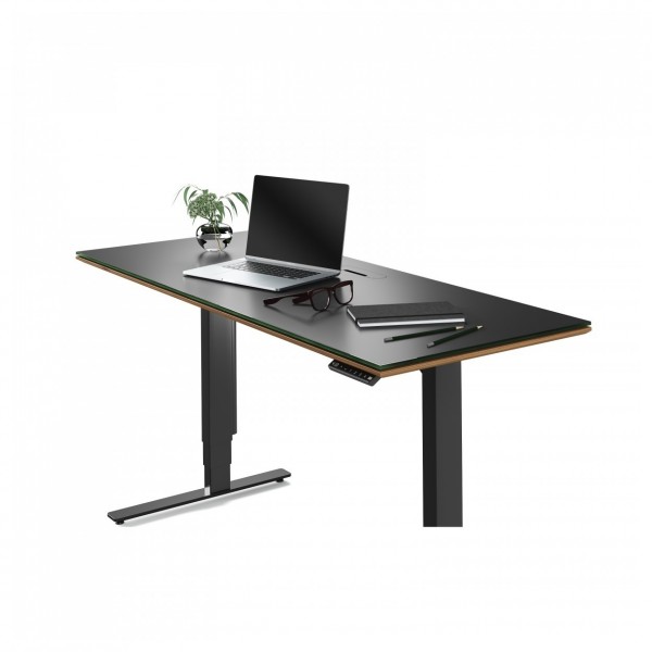 Sequel 20 6151 Lift Standing Desk Natural Walnut LS 4