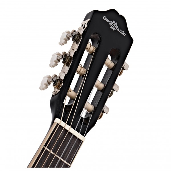 3/4 Classical Guitar Pack, Black, by Gear4music