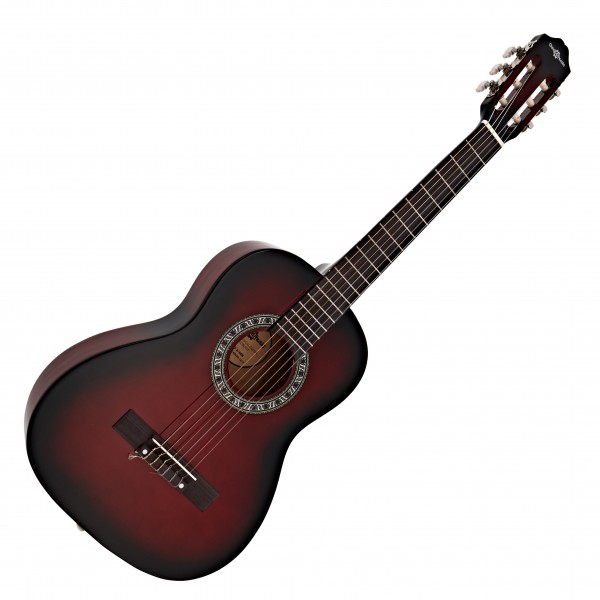 3/4 Classical Guitar Pack, Redburst, by Gear4music