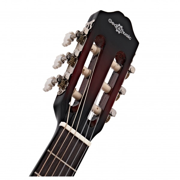 3/4 Classical Guitar Pack, Redburst, by Gear4music