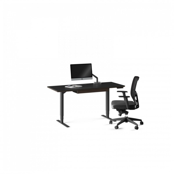 Sequel 20 6151 Lift Standing Desk Charcoal Stained Ash LS 4
