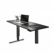Sequel 20 6151 Lift Standing Desk Charcoal Stained Ash LS 6