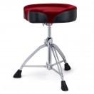 Mapex T865 Saddle w/Red Cloth Top Drum Throne