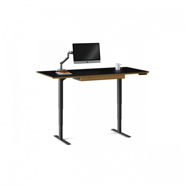 BDI Sequel 20 6152 Lift Standing Desk Natural Walnut LS 2