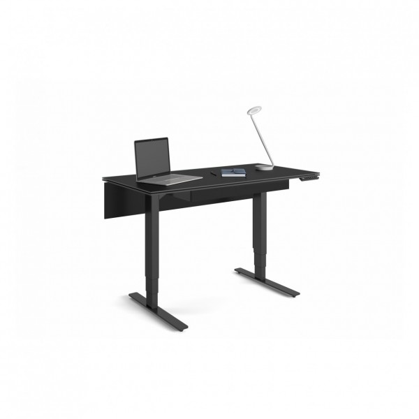 BDI Stance 6650 Standing Desk 48 x 24" Black LS 1