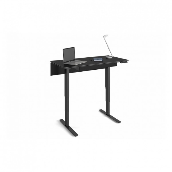 BDI Stance 6650 Standing Desk 48 x 24" Black LS 2