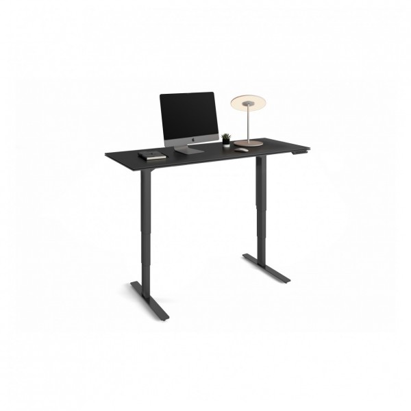 BDI Stance 6651 Standing Desk 60 x 24" Black