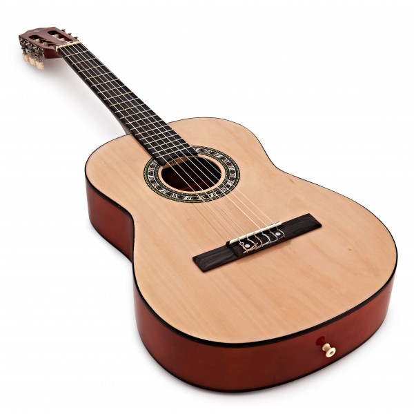 3/4 Classical Guitar Pack, Natural, by Gear4music
