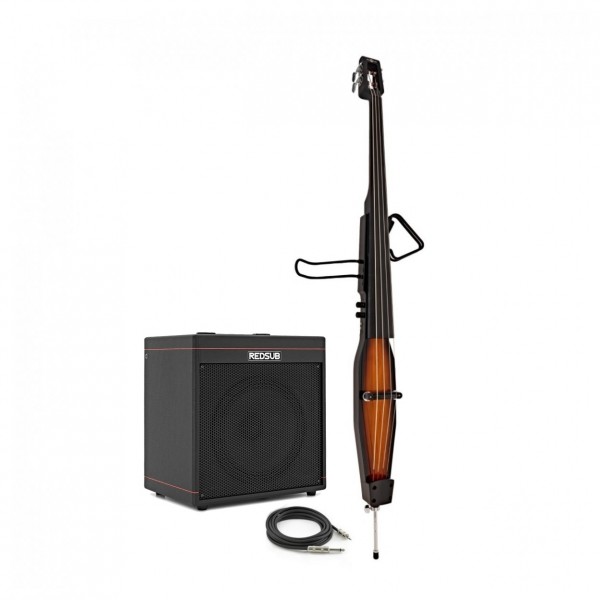 3/4 Size Electric Double Bass Amp Pack, Sunburst