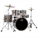 Mapex Venus 20'' 5pc Drum Kit, Copper Metallic - Second Angle