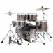Mapex Venus 20'' 5pc Drum Kit, Copper Metallic - Behind Kit