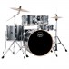 Mapex Venus 22'' 5pc Drum Kit, Steel Blue Metálico