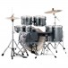 Mapex Venus 22'' 5pc Drum Kit, Steel Blue Metallic - Behind Kit