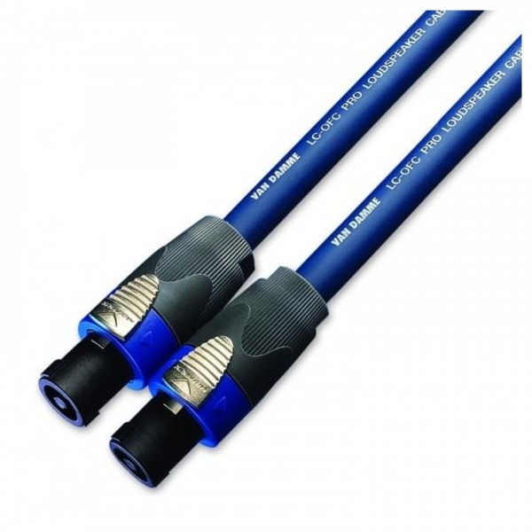 Van Damme 2 x 2.5mm Blue Series Tour Grade Speaker Cable, 15m - main
