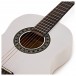 3/4 Classical Guitar Pack, White, by Gear4music
