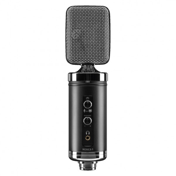 IMG Stageline HOMEX-1 USB Diaphragm Condenser Microphone - front
