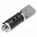 IMG Stageline HOMEX-1 USB Diaphragm Condenser Microphone - angled