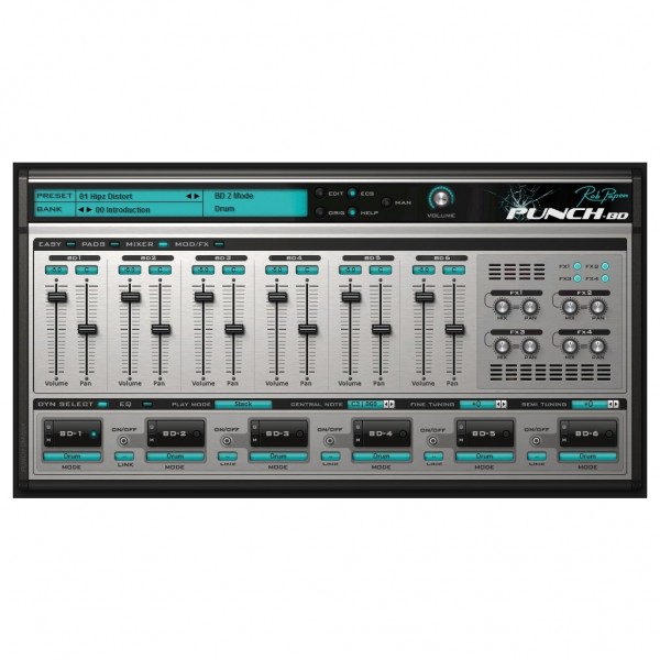 Rob Papen Punch-BD - Mixer