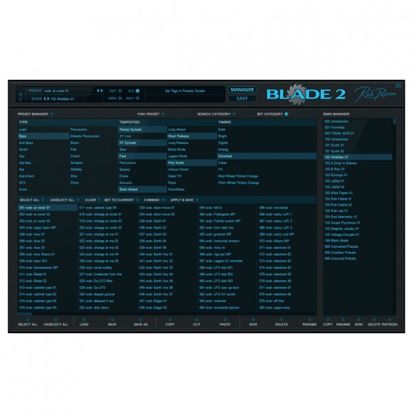 Rob Papen Blade-2 - Bank Manager