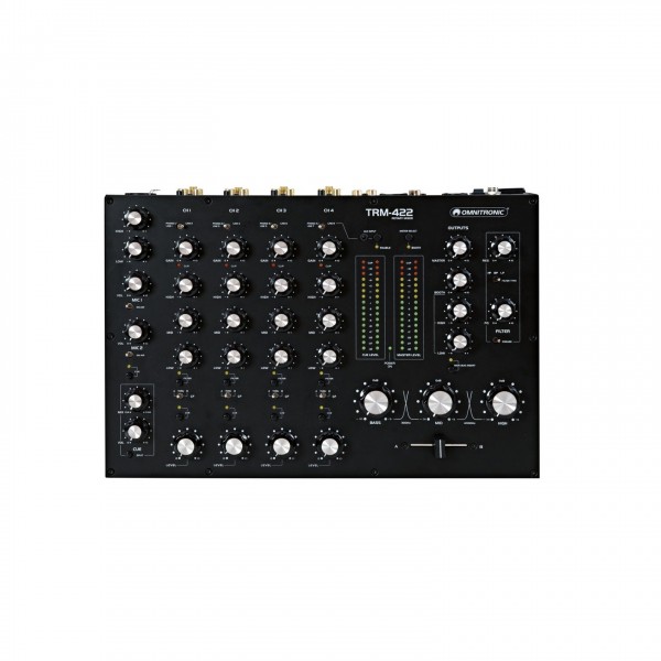 Omnitronic TRM-422 4-Channel Rotary Mixer at Gear4music