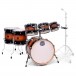 Mapex Armory LTD Edition 6pc Shell Pack, Caribbean Burst