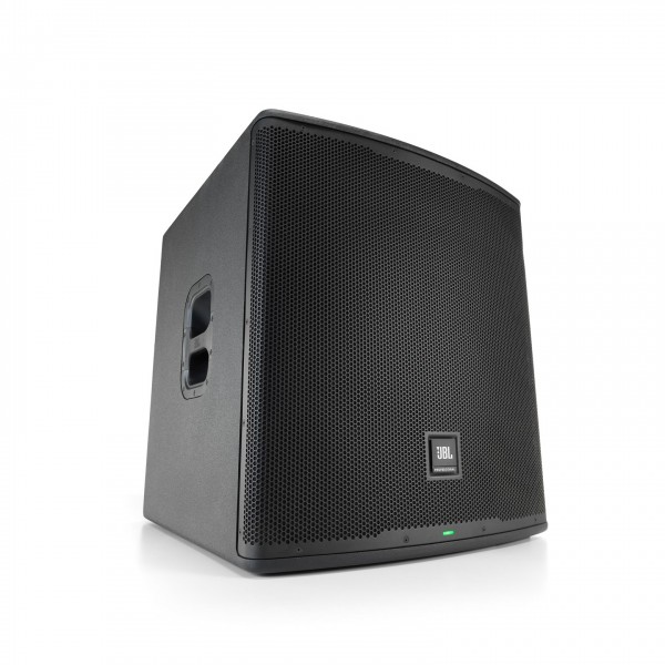 JBL EON718S Active PA Subwoofer with Bluetooth - Angled