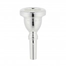 Bach Classic Tuba Mouthpiece, 24AW, Silver Plated