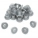 Paquete de 20 arandelas de nailon para varillas de tensión Danmar, Silver