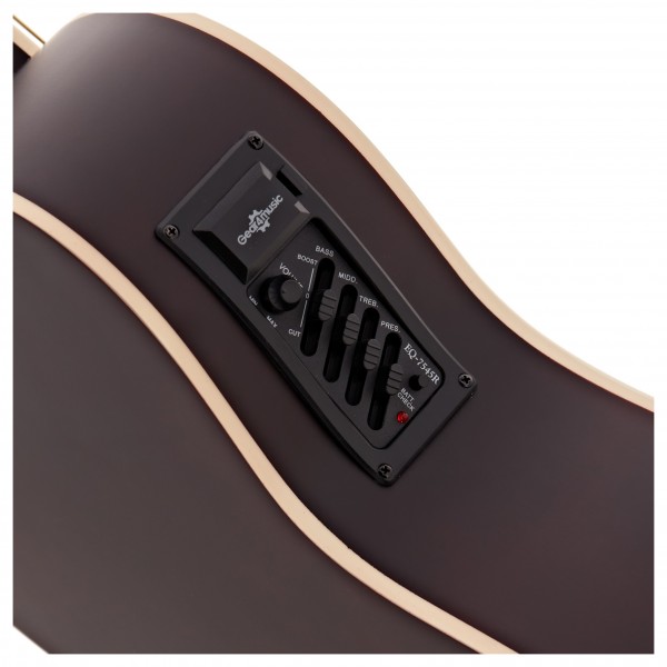 Single Cutaway Electro Acoustic Guitar, by Gear4music, Sunburst