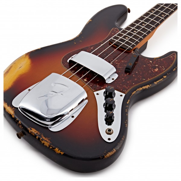DISCFender Custom Shop 1961 Jazz Bass Heavy Relic, 3-Color